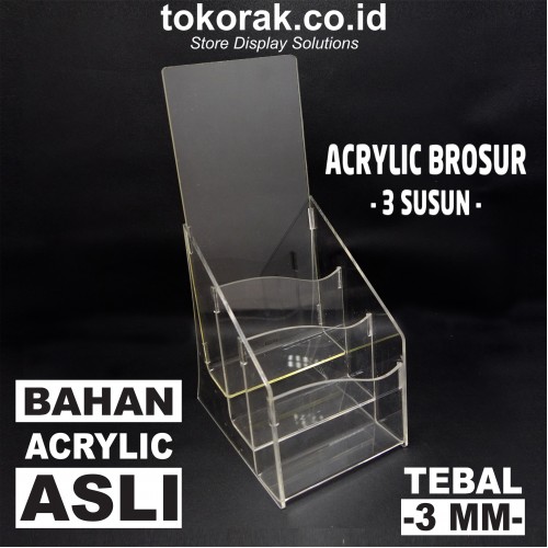 ACRYLIC BROSUR 3 SUSUN